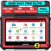 Car Diagnostic Tool LAUNCH X431 PRO Elite CAN FD & DoIP FCA AutoAuth All‑System Diagnosis ECU Online Coding, Bi‑Directional Active Test