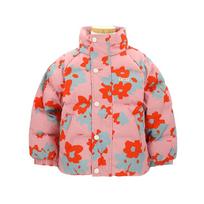Tiny Cotton Aw24 302 P17 Gėlės Trumpa Pašiltinta Striukė Gėlė Trumpa Pašiltinta Vaikų Striukė AW24-302 P17 (4Y)