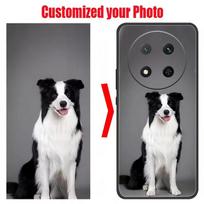 Custom Case For Honor Magic 7 6 5 4 Pro Magic7 Lite 70 90 200 X6A X6B X6 Silicone Personalize Picture DIY Soft TPU Phone Cover Honor X6b gray