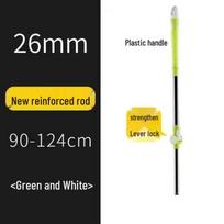 Universal Spin Mop with Thick Stainless Steel Handle and Replacement Head yellow