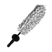 Flexible Flat Bristle Wheel Brush Long Handle Microfiber Wheel Brush Car Duster Exterior Multipurpose Cleaning Tool balta