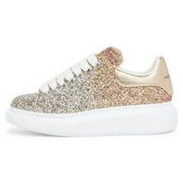 Alexander McQueen Oversized Blizgūs Stori Sportbačiai Suvarstomi Moteriški 755624W4WR15756 38.5 gray