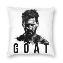 Football Messis Pillowcase Printed Fabric Cushion Cover Gift  Throw Pillow Case Cover Home Square Xcm 30cmx30cm(12x12Inch)
