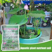 200g Natūralus lotoso tvenkinio dumblas Sodo derlingas vandens bonsai gėlės maistingas dirvožemis specialiam dubeniui lotoso vandens lelijos sodinimui dumblas Aquatic Pond Soil green