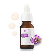 Plum 1% Retinol Advanced Night Face Serum with Bakuchiol 20ml for Fine Lines Wrinkles Skin Firmness white