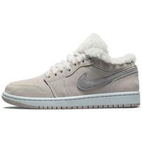 Air Jordan 1 Low Se 'Sherpa Fleece' Women's DO0750-002 36.5 gray