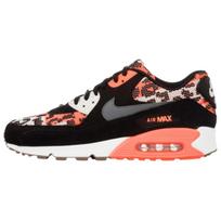 Nike Air Max 90 Running Shoes Men's Black Orange White Gray 749674-800 41