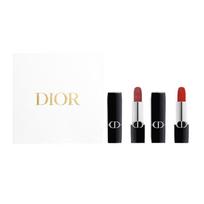 DIOR Lūpdažis 999 Legendary Red Lip Velvet+720 Tan Fei Nude Velvet Be Dovanų Maišelio mėlyna