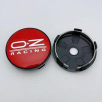 4 vnt. 60 MM Automobilio ratų centriniai dangteliai Su OZ O.Z Racing Logotipo Emblema Ratlankio Dangteliai Auto Ratlankio Stebulės Dangtelis Automobilio Aksesuarai Juodas/Sidabrinis 60mm Black Cap-1(4pcs) red