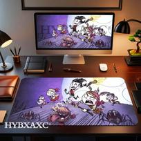 HYBXAXC Mouse Pad Rubber Nonslip For Office Gaming Night Forest Moon Cartoon Desk Mat 800x400x2mm