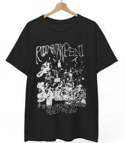Rudimentary Peni marškinėliai Anarcho Punk grupės marškinėliai Death Church Unisex marškinėliai XXXXL gray