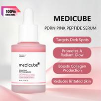 MEDICUBE PDRN PINK PEPTIDE SERUM 30ml, Light Watery Texture, Boost Skin Moisture, Improve Dull Complexion, Korean Cosmetics, Korean Skincare 30ml/1.01fl.oz. pink
