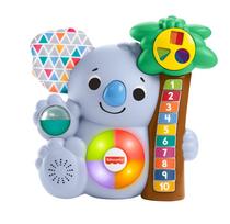 Fisher-Price Bilingual Linkimals Koala [9 months and up] [Educational Toy, English, Foreign Language] GRG68 yellow