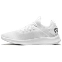 PUMA Flash Ignite Evoknit En Pointe Low Top Sneakers White Women's 190961-02 35.5 white