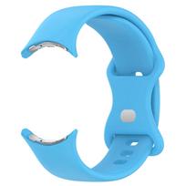 „Google Pixel Watch 3“ sportinio laikrodžio apyrankė 41 mm 45 mm apyrankė, minkšta orui pralaidi apyrankė, skirta Pixel Watch 1 Pixel Watch 2 laikrodžio dirželiui Pixel Watch 3 41mm dangaus mėlyna spalva