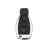 JM Shop nuotolinio valdymo automobilio raktų dėklas, 2 mygtukai 433Mhz, tinka Mercedes BENZ 2000 su NEC ir BGA raktų apvalkalu juoda