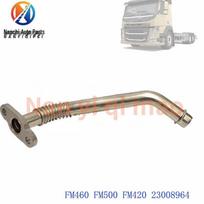 „Volvo“ sunkvežimio variklio turbokompresoriaus alyvos grąžinimo vamzdis – dalis 23008964 Nanyi Auto Parts gray