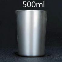 580ml / 750ml Kokteilių maišymo stiklinė Maišymo indelis Dvigubos sienelės ir vakuuminis izoliacija Temperatūros stabilumui Baro įrankiai black