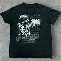 JoJo's Bizarre Adventure Official Iggy T-Shirt Black Anime M Vintage Condition XL gray
