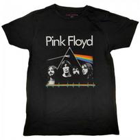 Pink Floyd Unisex Adult Dark Side Of The Moon Band & Pulse T-Shirt XL juoda