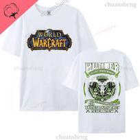 World of Warcraft T Shirt Hiphop Game Printed Tshirt Top Loose Comfort Clothing Summer Unisex Hot Sale Tees 100 Cotton S white