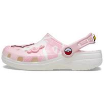 Crocs Unisex Pink Classic Simple Versatile Round Toe Slip On Clogs 210243-90H 43-44