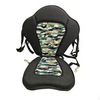 Reguliuojama baidarės sėdynė kanojų sportui ir irklentėms - Aukštas atlošas Camouflage Green black