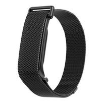 Google Fitbit Air Kablys ir kilpos Dirželis Juosta Nerūdijantis Greito atsegimo Laikrodžio dirželiai Laikrodžio kilpos Apyrankė sporto salei juoda