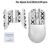 Non Slip Mouse Sticker Grip Tape Skate For AJAZZ AJ139 Pro Gaming Mouse Gamer Accessories Suck Sweat Anti-Slip white