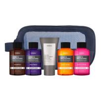 KUNDAL White Musk Travel Kit 5pcs Type B – Shampoo + Treatment + Cleansing Foam + Body Wash + Body Lotion Set