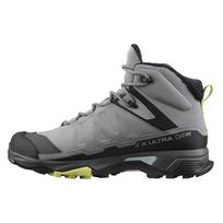 SALOMON X Ultra 4 Leather Abrasion Resistant Mid top Hiking Shoes Women's L41365000 36⅔ gray