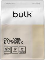 BULK POWDERS kolagenas su vitaminu C, vanilės skonio, 500 g (BPB-COLL-VANI-0500)