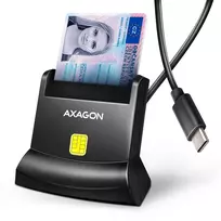 AXAGON CRE-SM4NC USB-C lustinių kortelių skaitytuvas