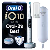 Oral-B iO10 electric toothbrush, white + charging travel case (067423)