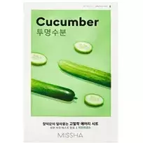 Missha Airy Fit Sheet Mask Cucumber - A hydrating and revitalizing sheet mask for dry skin.