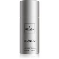 Gisada Titanium purškiamasis dezodorantas be aliuminio vyrams 150 ml
