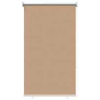vidaXL Lauko roletas, 85 (plotis) x 140 (aukštis) cm, smėlio spalvos