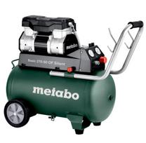 Betepalinis stūmoklinis kompresorius Metabo Basic 270-50 OF Silent; 50 l; 1,5 kW; 10 bar