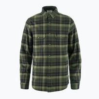 Vyriški marškiniai Fjällräven Singi Heavy Flannel black/deep forest
