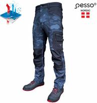 Pašiltintos softshell Pesso kelnės Mercury(kamufliažas)