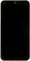 LCD ekranas + jutiklinis blokas + priekinis dangtelis Samsung A546B Galaxy A54 5G Awesome Baltas (pakeitimų paketas)