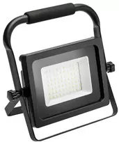 LED prožektorius iNEXT (nešiojamas) 30W 2400lm, PF>0,9, RA>80, IP65, 120°, 6400K, juodas k