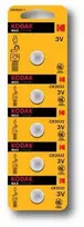 „Kodak MAX“ vienkartinės ličio CR2032 baterijos, 5 vnt. pakuotėje