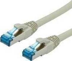 Value Vertė VERTĖ – Patch – Kabelis – RJ- 45 (M) iki RJ- 45 (M) – 7 m – SFTP, PiMF – CAT 6a – be halogenų, formos, be Haken – pilka (21.99.0866)