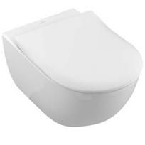 Villeroy & Boch Subway 2 Direct Flush pakabinamas klozetas su slim Soft Close dangčiu