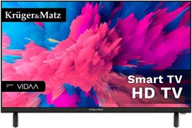 24 colių Kruger & Matz išmanusis VIDAA DVB-T2 televizorius