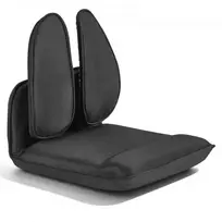 Fotelis VEVOR Grindų kėdė QX-1709, 5 padėtys, sulankstoma, juoda, 96 x 50 x 13 cm