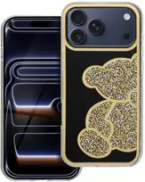 Dėklas Oem Case for iPhone 18 Pro Max / 17 Pro Max Teddy Bear auksinis