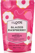 I Love, Signature Collection, Glazed Raspberry, Bath Salt, 500g