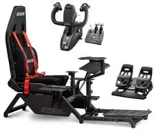 King Kits Next Level Racing Flight Simulator + Thrustmaster Bundle
